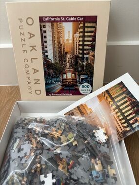 California St Cable Car Puzzle – Oakland Puzzle Company